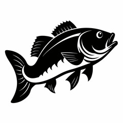 Bass Black silhouette