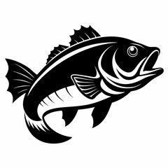 Bass Black silhouette