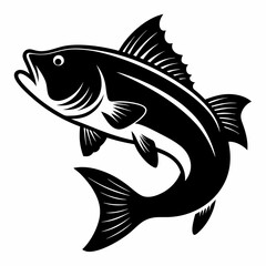 Bass Black silhouette