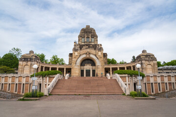 Obraz premium Pragfriedhof Cemetery, Stuttgart in Stuttgart-Nord, Baden-Württemberg