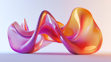 Abstract colorful shape