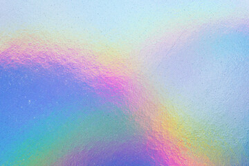 Holographic rainbow foil iridescent texture abstract hologram background