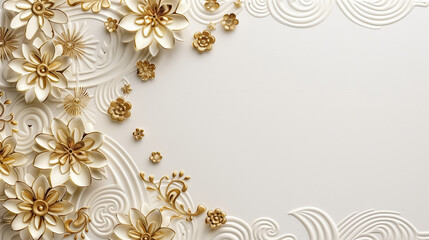  Colorful Diwali decorations, featuring rainbow paints and intricate flower patterns adorning the floor. This festive display radiates joy and cultural richness against a white backdrop.






