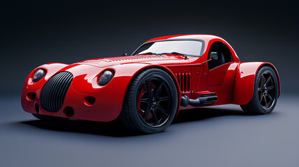 car 3d render
