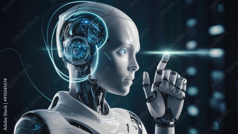 Poster advanced robotics powered by artificial intelligence for the future