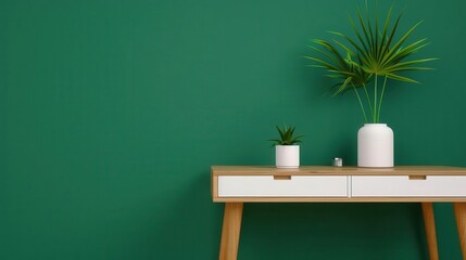 Study flat design side view desk theme water color Complementary Color Scheme