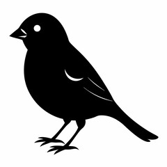 Finchesa Black silhouette