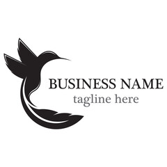 Bird logo vector icon design