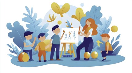 Art Class in the Park