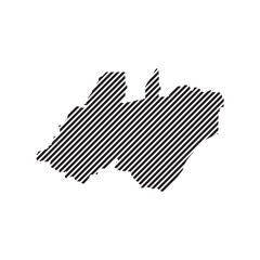 archipelago capital city map icon