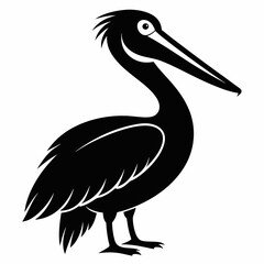 Pelican Black silhouette