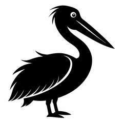 Pelican Black silhouette