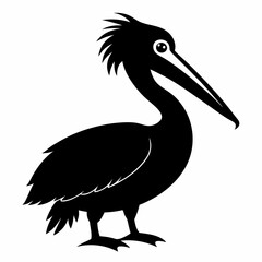 Pelican Black silhouette