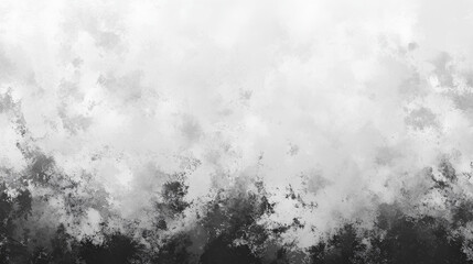 Grainy gradient background, grey black white monochrome abstract noise texture banner backdrop design 
