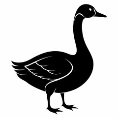 Goose Black silhouette
