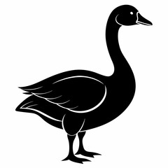 Goose Black silhouette