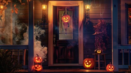 Spooky Halloween Porch