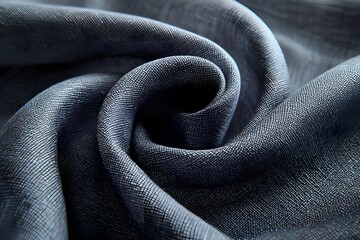 Blue Textile Background.