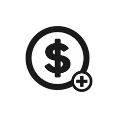 Obraz premium Dollar sign icon