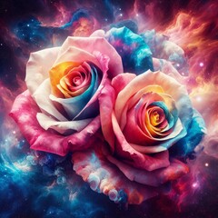 Celestial Spectrum Roses
