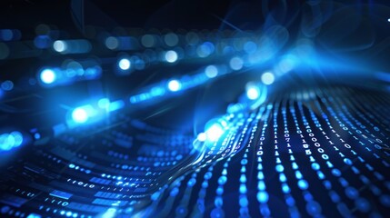 Digital Data Flow Abstract