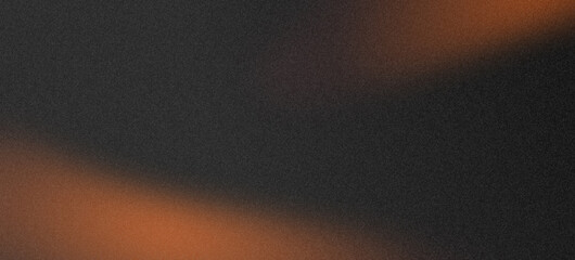 Black orange grainy background noise texture grunge gradient banner header, abstract poster cover backdrop design. grainy frosted background.