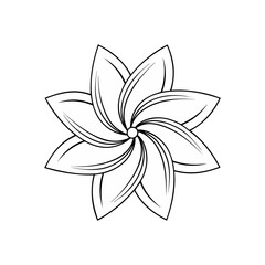 Y2k star shape outline vector icon. Abstract minimal geometric star icon in trendy retro 2000s style. Space cosmos galaxy concept