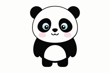 A cute Panda vector illustration