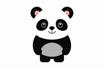 A cute Panda vector illustration