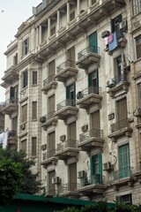 Historical houses of Cairo, Egypt.