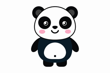 A cute Panda vector illustration