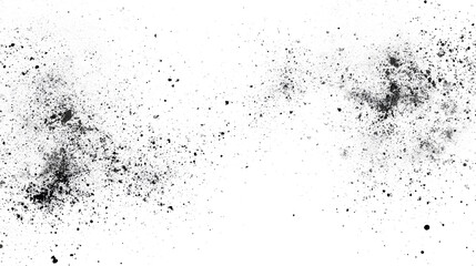 Grainy stipple vignette overlay on white