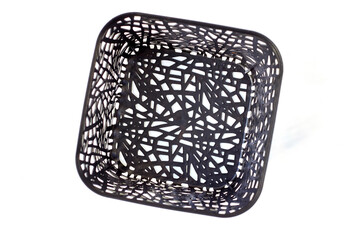 3D Black Basket