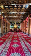 Obraz premium Exploring the stunning architecture of the buddhist temples in and around Chiang Mai in Northern Thailand