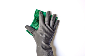 Rubber Cleaning Gloves
