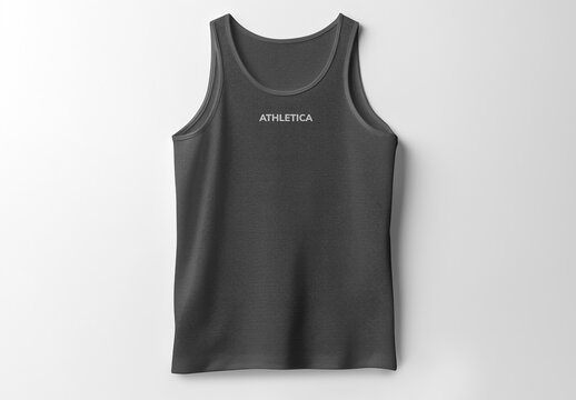 Apparel Tank Top Mockup With Generative AI