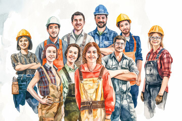 Honor hardworking individuals who contribute to our communities on Labor Day, celebrating their commitment, dedication, and unity in the workplace