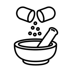 Pharmacy icon template