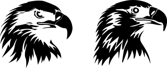 Falcon Flat Icon Vector Illustration.