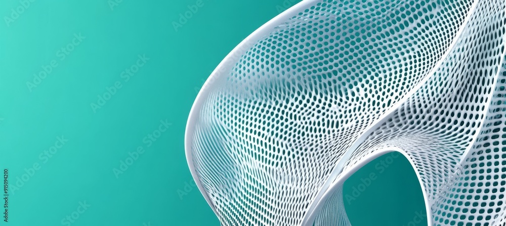Poster the geometric pattern on the pink background is subtle and green, with clipping paths for each eleme