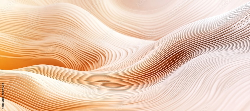 Poster this is a minimal abstract background for branding and product presentation. the beige subtle geomet