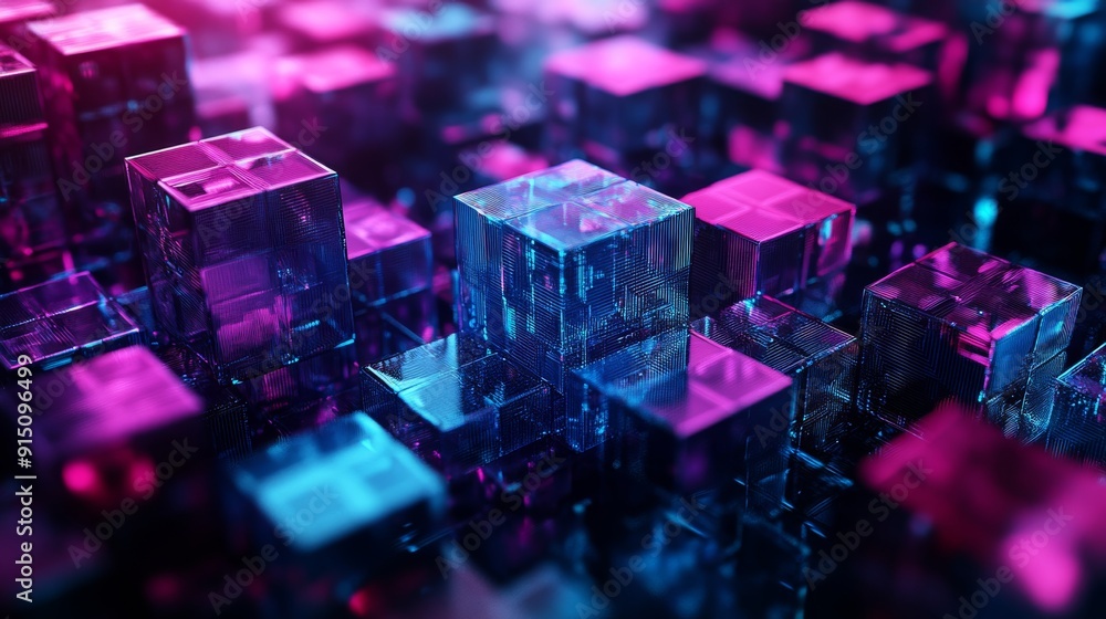 Poster 3d abstract digital background. copy space. based on stock image