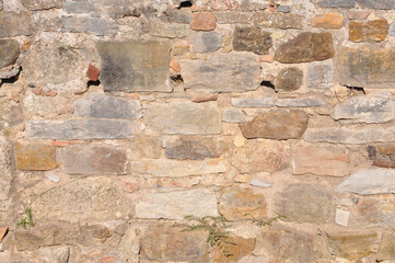 light brown stone wall background