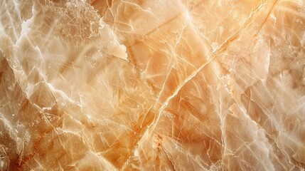 Fototapeta premium Warm Beige Marble Texture with Veins.
