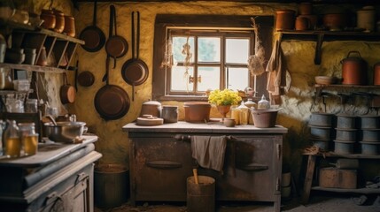 Rustic Kitchen Interior