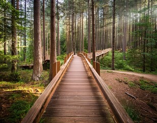 A Serene Forest Path
