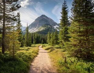 A Serene Forest Path