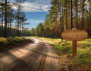 A Serene Forest Path