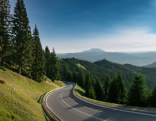 Serpentine Mountain Road