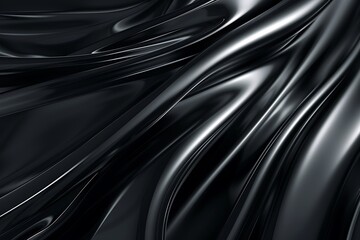 Fototapeta premium Abstract Black Fabric Texture